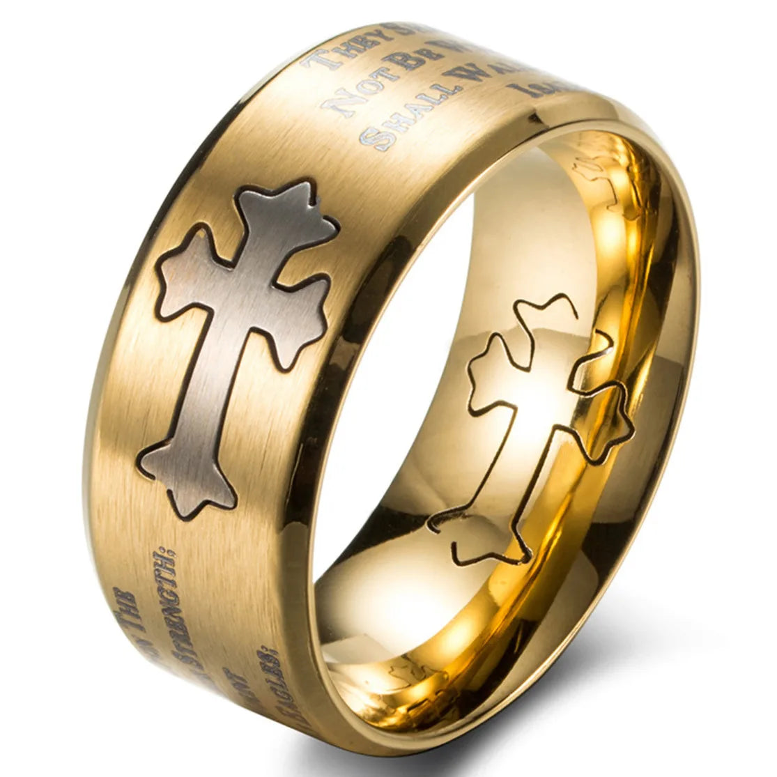 Isaiah Cross Ring – “Renew Their Strength”