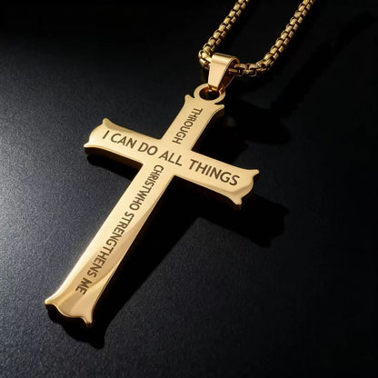 Enduring Faith Cross Pendant