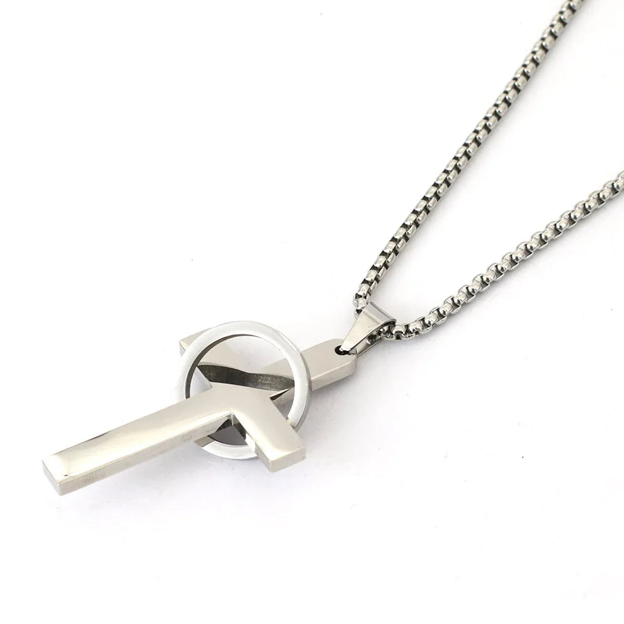Eternal Faith™ Cross Necklace – Ring & Cross Design