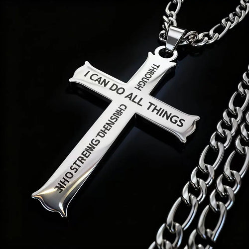 Enduring Faith Cross Pendant