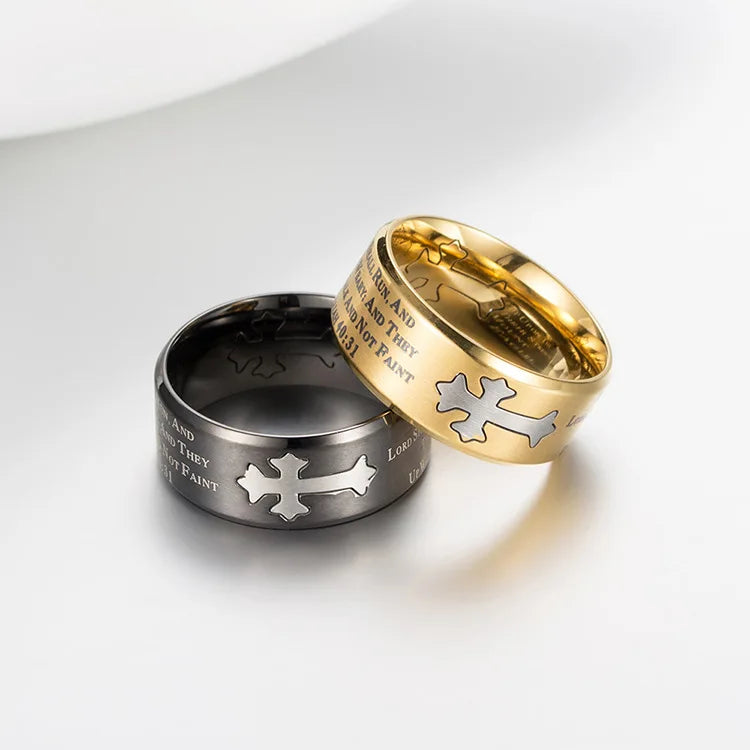 Isaiah Cross Ring – “Renew Their Strength”