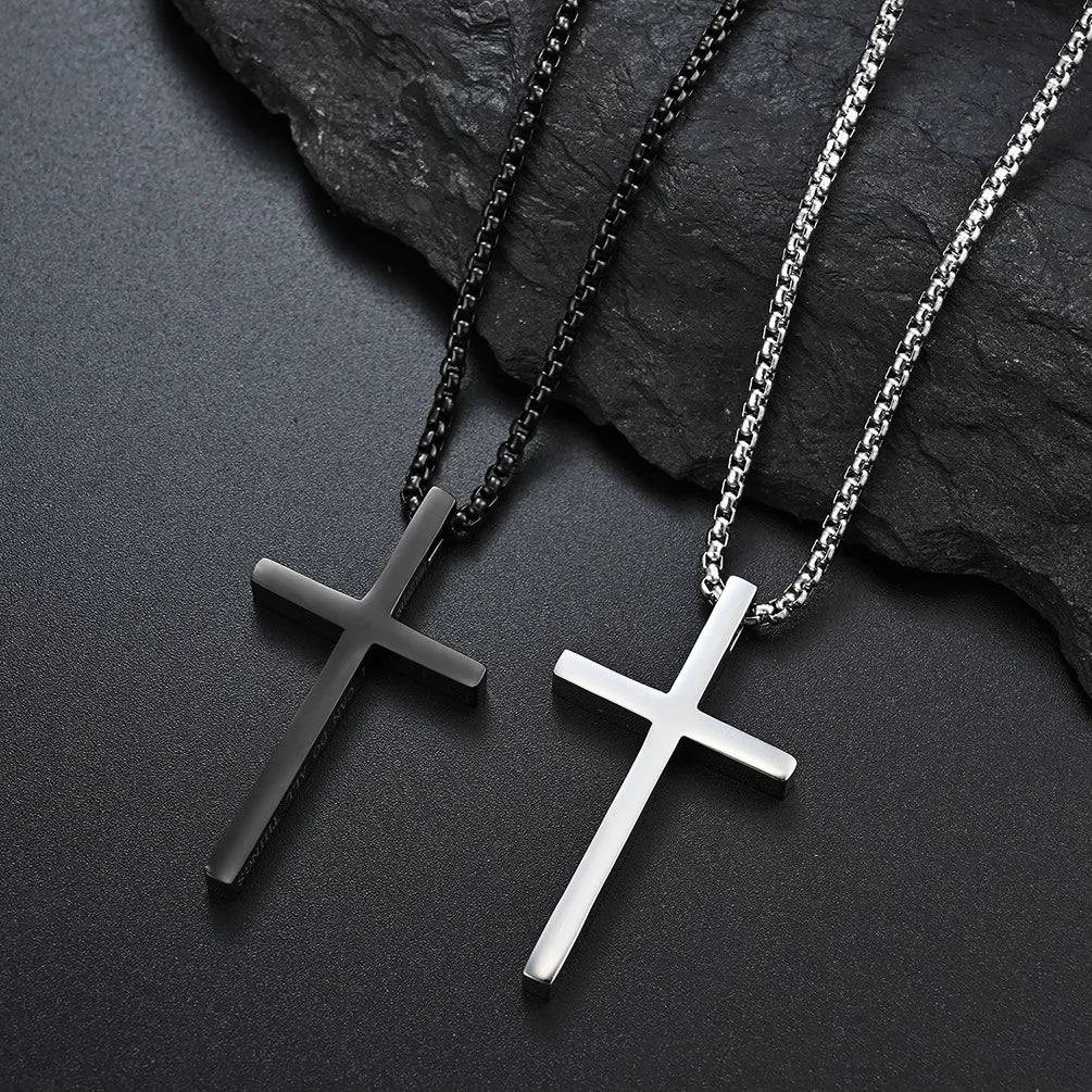Philippians Cross Necklace – “I Can Do All Things”