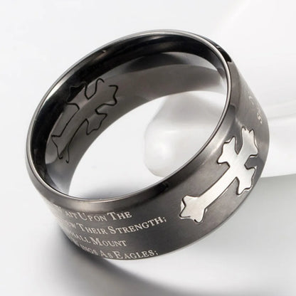 Isaiah Cross Ring – “Renew Their Strength”